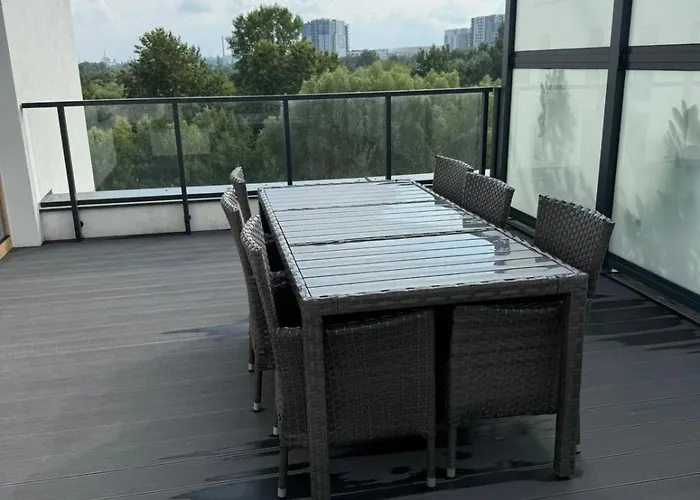 Rooftop Blue Porto Apartment Gdansk