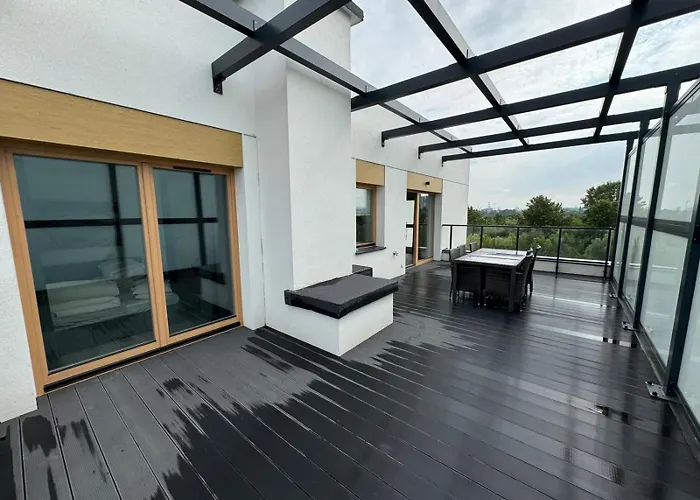 Rooftop Blue Porto Apartment Gdansk